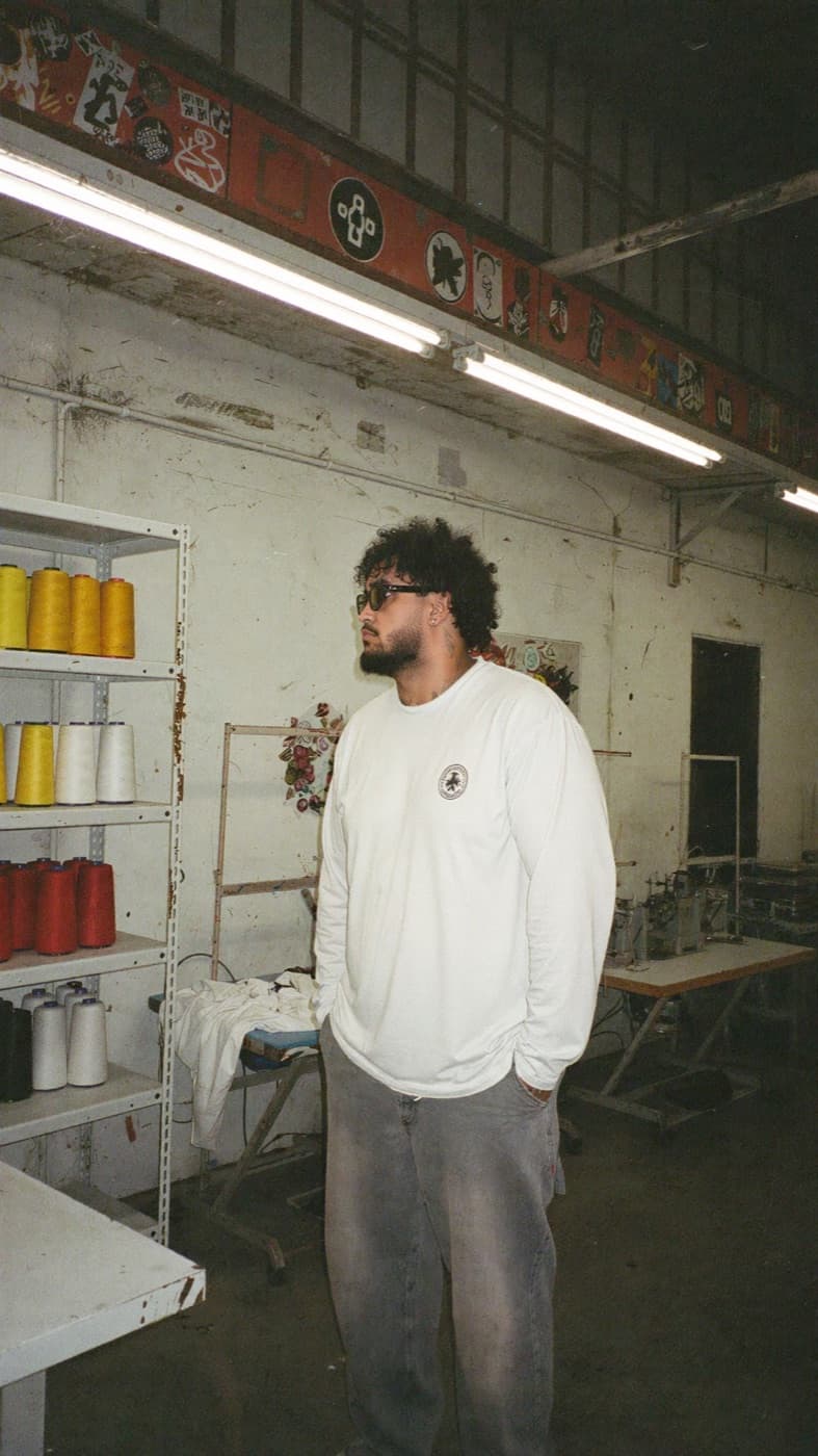 SLT Studios — founder in the workshop